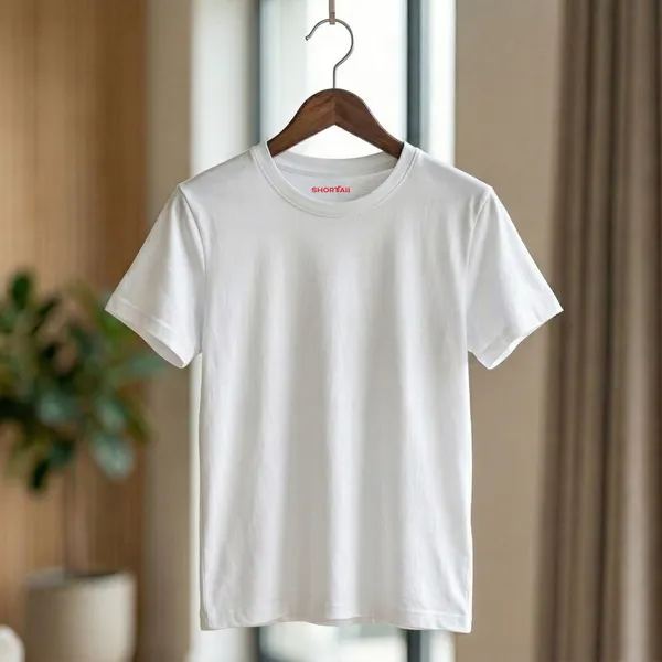 Shorttall_Plain_Round_Neck_Cotton_Women_S_Tee_White_Clear