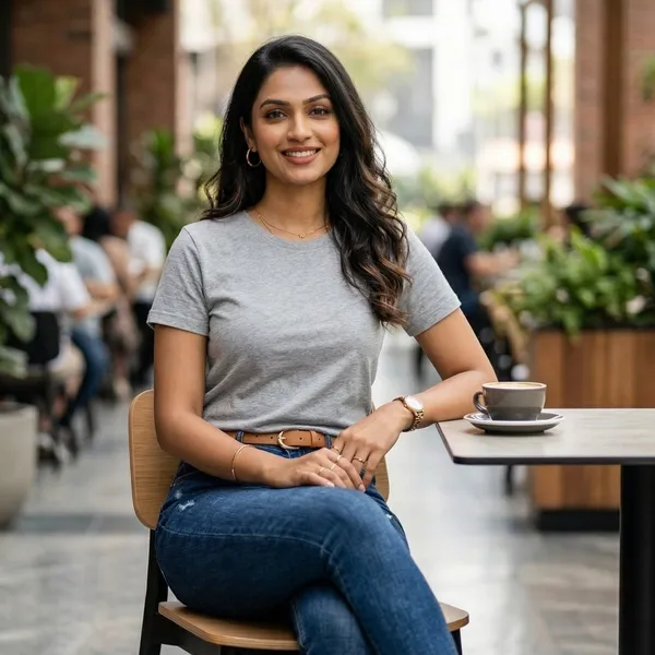 Shorttall_Plain_Round_Neck_Cotton_Women_S_Tee_Grey