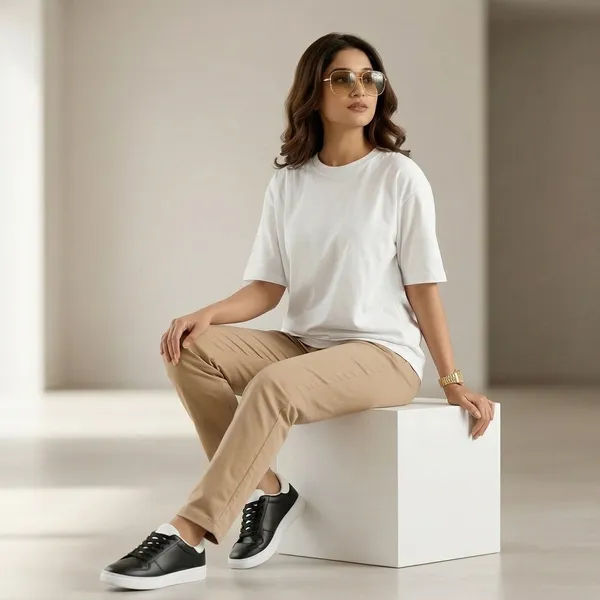 Shorttall_Oversized_Round_Neck_Women_S_T_Shirt_White_White