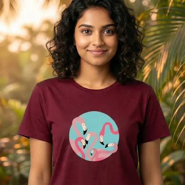 Flamingo_Circle_Tropical_Edition_Maroon