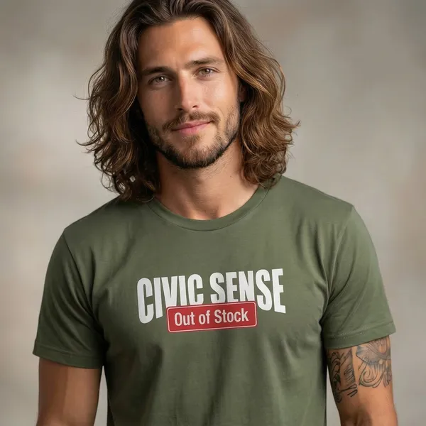Civic_Sense_Out_Of_Stock_Humor_Edition_Bottle_Green_Military_Green