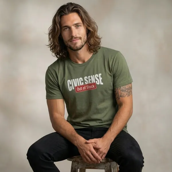 Civic_Sense_Out_Of_Stock_Humor_Edition_Bottle_Green_Military_Green