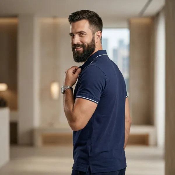 Shorttall_Premium_Polo_T_Shirt_Navy_Blue_With_White_Tip_Navy