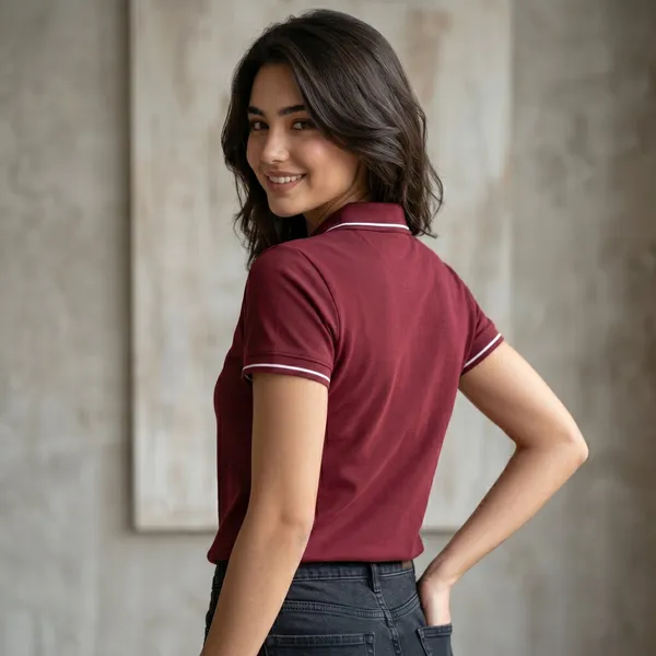 Shorttall_Premium_Women_S_Polo_T_Shirt_Brown_With_White_Tip_Brown