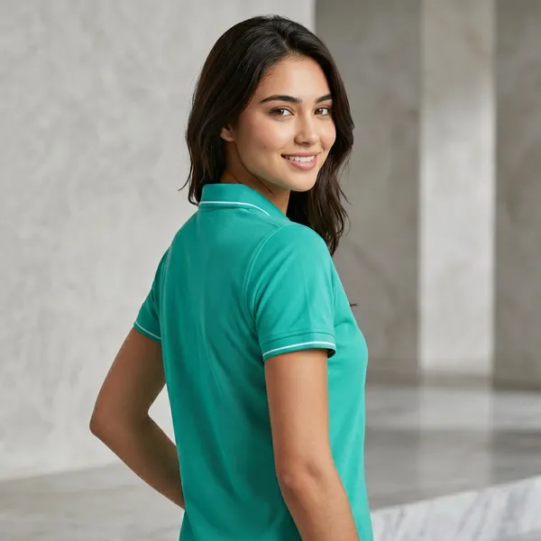 Shorttall_Premium_Women_S_Polo_T_Shirt_Electric_Green_With_White_Tip_Electric_Green