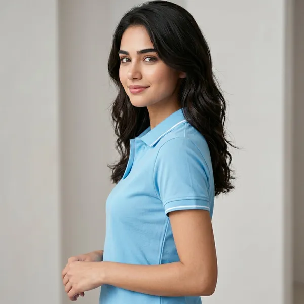 Shorttall_Premium_Women_S_Polo_T_Shirt_Electric_Blue_With_White_Tip_Electric_Blue