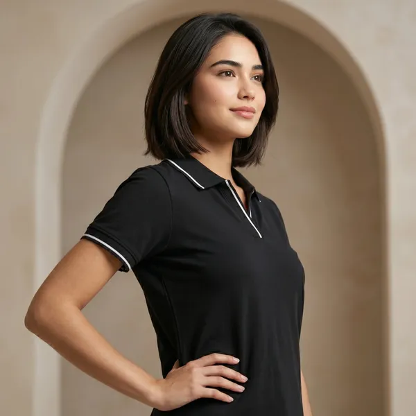 Shorttall_Premium_Women_S_Polo_T_Shirt_Black_With_White_Tip_Black