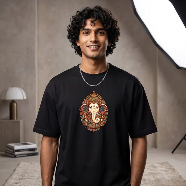 Black_Divine_Ganesha_Edition_T-Shirt_For_Unisex
