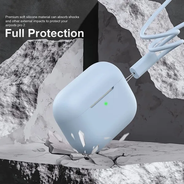 Sky_Blue_Silicone_Airpods_Cases_For_Apple_Watch