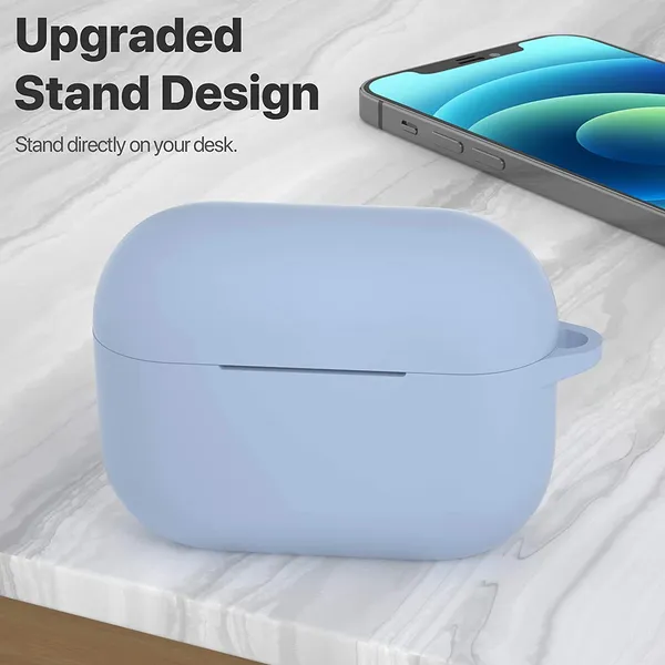 Sky_Blue_Silicone_Airpods_Cases_For_Apple_Watch