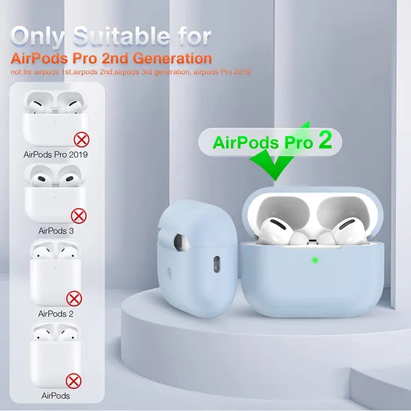 Sky_Blue_Silicone_Airpods_Cases_For_Apple_Watch