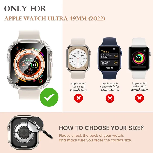Black_And_Clear_Glass_Rugged_Case_For_Apple_Watch_Band_(Multi-Pack_Daily_Switching)