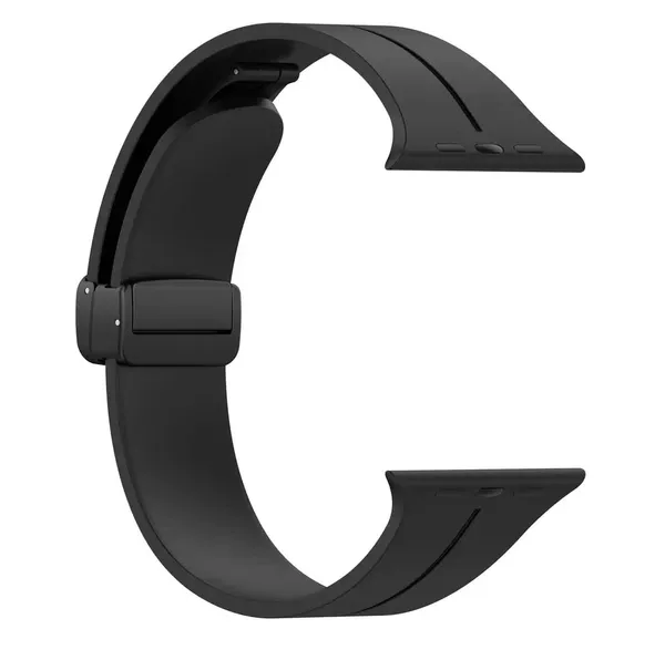 Black_Silicone_Watch_Bands_For_Apple_Watch