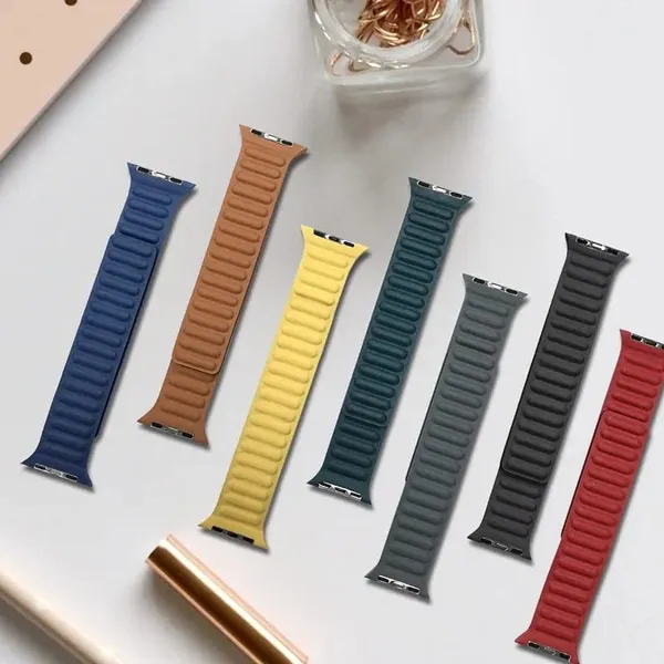 Blue_Silicone_Watch_Bands_For_Charger_Case_Cover