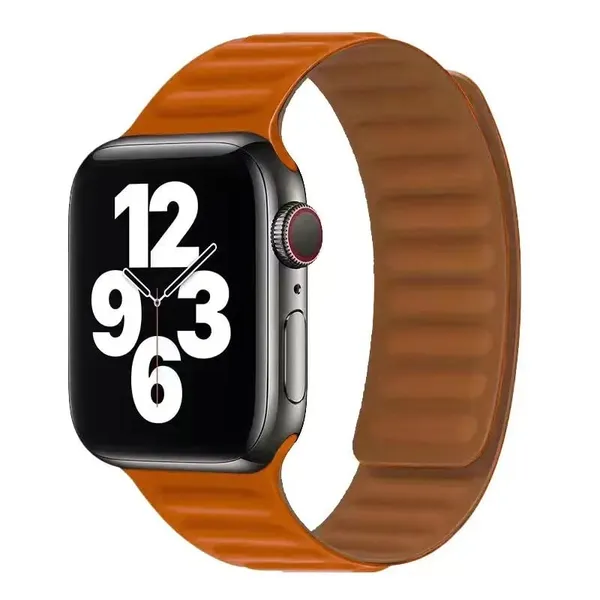 Orange_Silicone_Watch_Bands_For_Apple_Watch_Band_(Daily_Wear,_Magnetic_Fit)