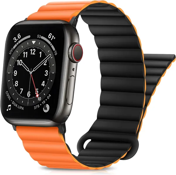 Magnetic_Silicone_Sport_Band_for_Apple_Watch_Dual_Tone