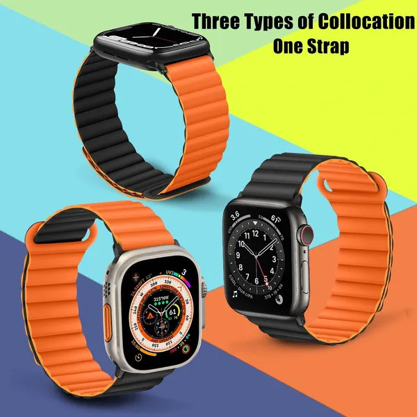 Magnetic_Silicone_Sport_Band_for_Apple_Watch_Dual_Tone