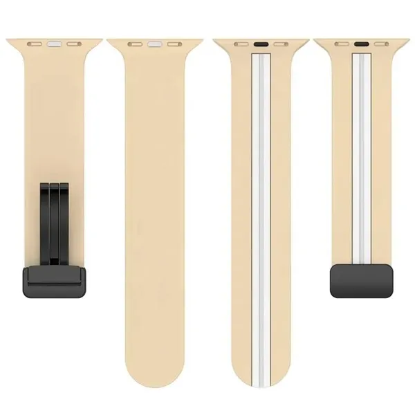 Beige_Silicone_Watch_Bands_For_Apple_Watch