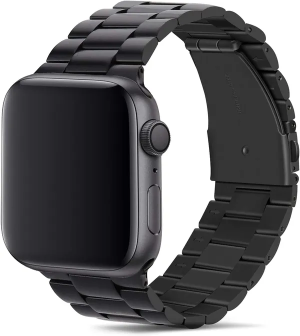 Black_Stainless_Steel_Watch_Bands_For_Apple_Watch