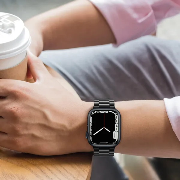 Black_Stainless_Steel_Watch_Bands_For_Apple_Watch
