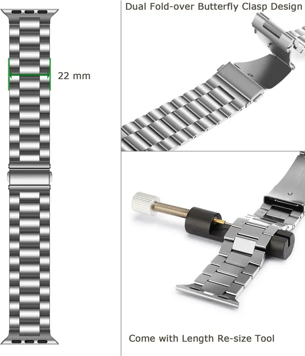 Silver_Stainless_Steel_Watch_Bands_For_Watch_Strap
