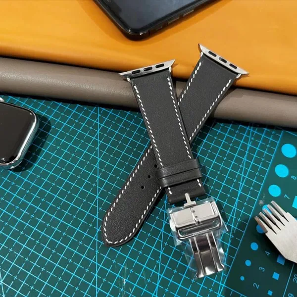 Beige_PU_Leather_Watch_Bands_For_Apple_Watch_Band_(Leather_Formal_+_Premium_Use)