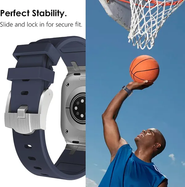 Blue_And_Silver_Silicone_Watch_Bands_For_Apple_Watch_Band_(Sport_+_Daily_Wear,_Secure_Fit)