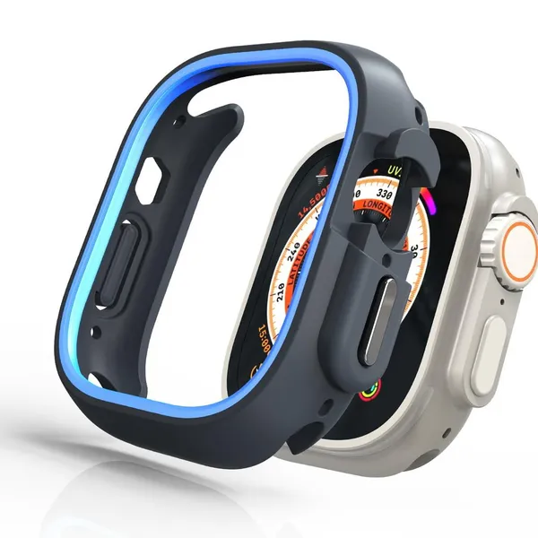 Blue_Thermoplastic_Polyurethane_Rugged_Case_For_Apple_Watch