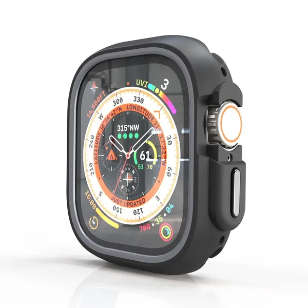 Grey_Thermoplastic_Polyurethane_Rugged_Case_For_Watch_Strap