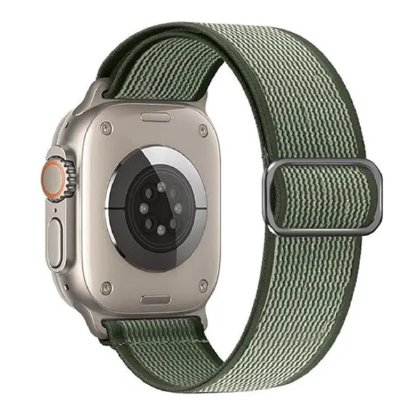 Grey_And_Green_Nylon_Watch_Bands_For_Apple_Watch_Band_(Outdoor_/_Hiking_/_Trekking)