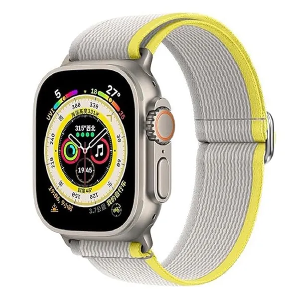 Grey_And_Yellow_Nylon_Watch_Bands_For_Watch_Strap