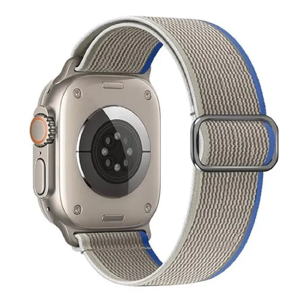 Grey_And_Blue_Nylon_Watch_Bands_For_Apple_Watch_Band_(Outdoor_/_Hiking_/_Trekking)