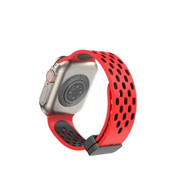 Red_And_Black_Silicone_Watch_Bands_For_Apple_Watch