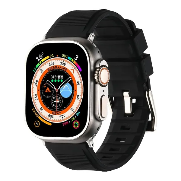 Black_Silicone_Watch_Bands_For_Apple_Watch_Band_(Outdoor_/_Hiking_/_Trekking)