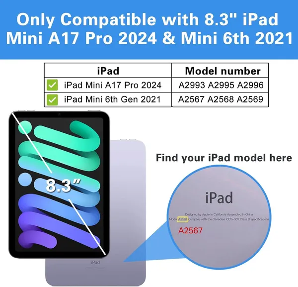 Printme_iPad_Mini_7_/_Mini_6_Slim_Folio_Case_with_Pencil_Support