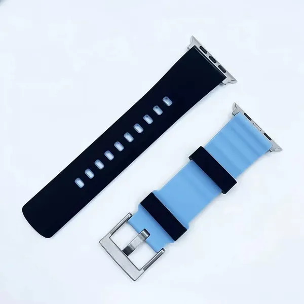 White_Silicone_Watch_Bands_For_Apple_Watch_Band_(Sport_Textured_Rugged_Use)