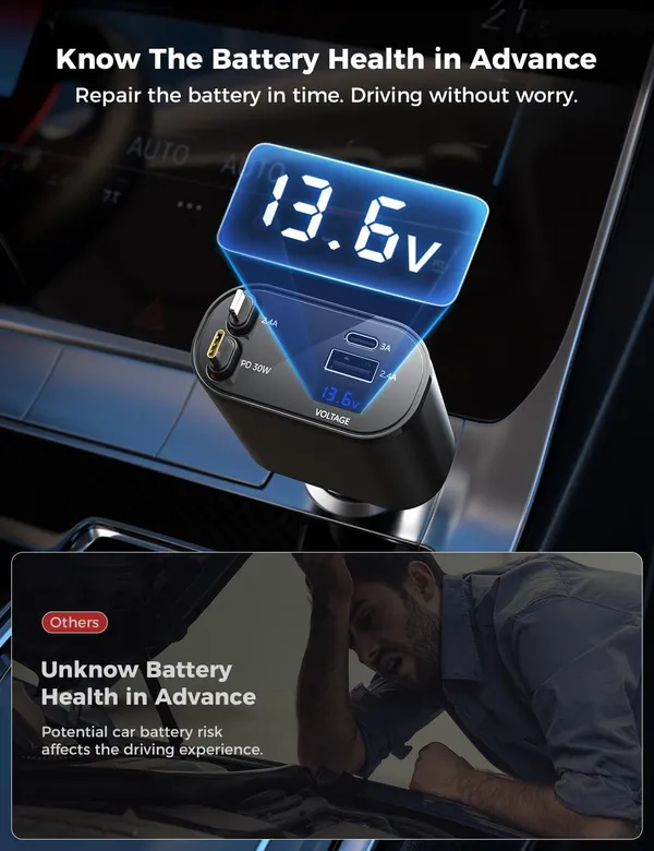 4-in-1_Retractable_Fast_Car_Charger_with_USB-C_&_Lightning