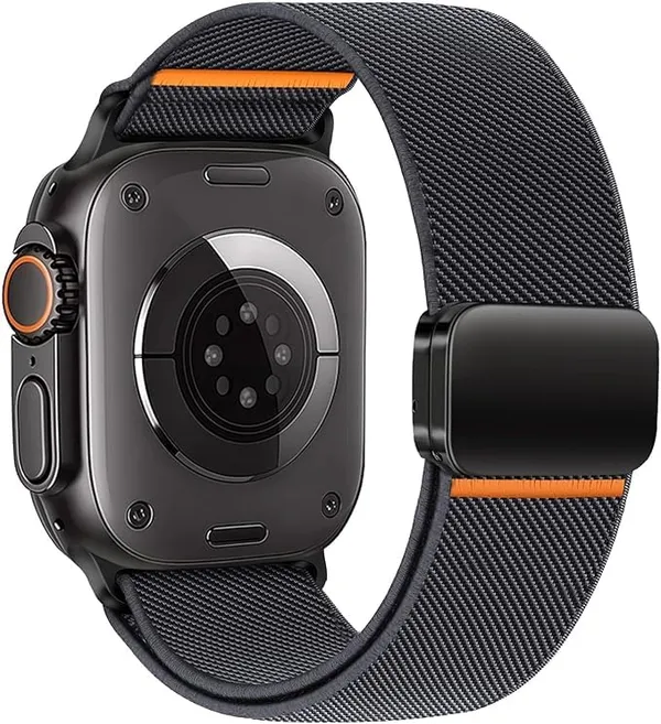 Grey_Nylon_Watch_Bands_For_Apple_Watch
