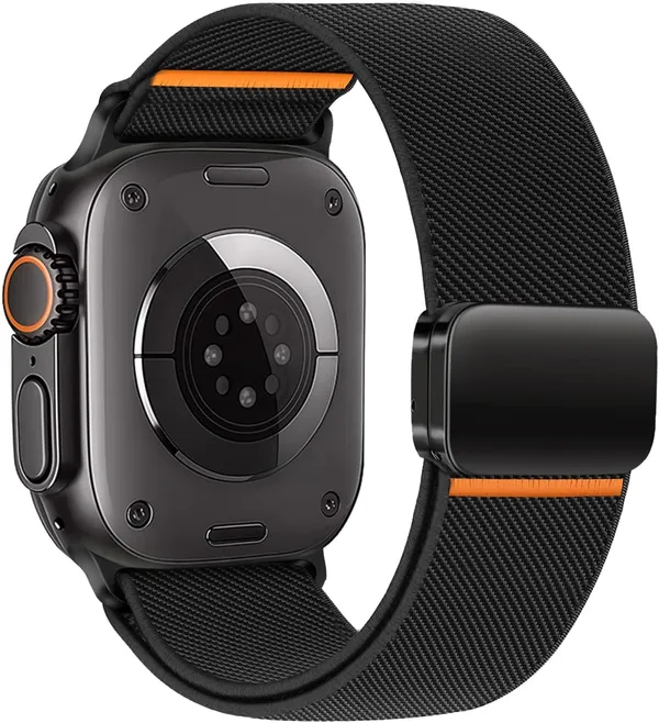 Black_Nylon_Watch_Bands_For_Apple_Watch