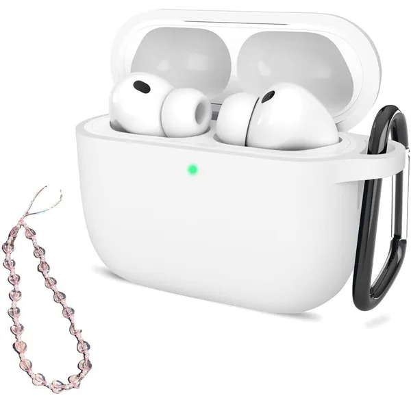 White_Silicone_Airpods_Cases_For_Earbuds_Case_Cover
