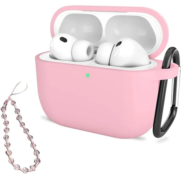 Pink_Silicone_Airpods_Cases_For_Earbuds_Case_Cover