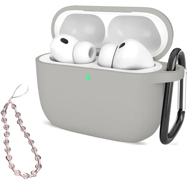 Light_Grey_Silicone_Airpods_Cases_For_Charger_Case_Cover