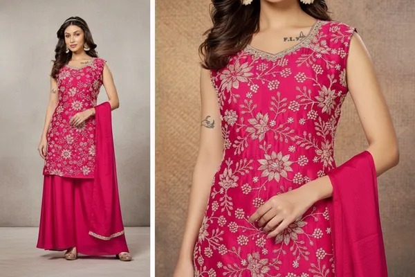 Pink_Star_Georgette_Embroidered_Sharara_Suit_Set_For_Women