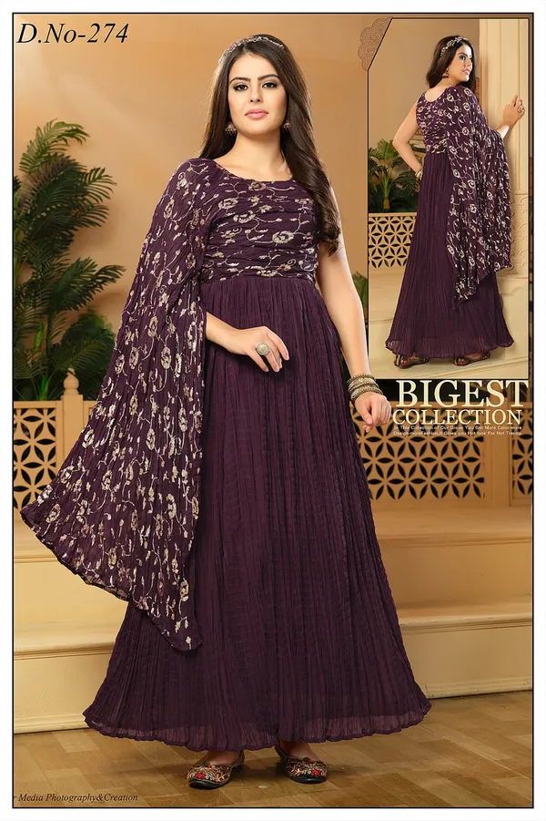Purple_Star_Georgette_Floral_Printed_Anarkali_Suit_For_Women