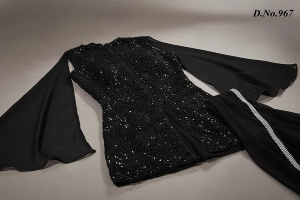 Black_Star_Georgette_Sequin_Embellished_Anarkali_Suit_For_Women