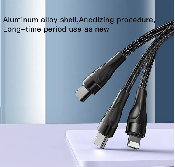Yesido_CA110__Usb-C_TO_Lightning_&_Type_C_Multi-Device_Braided_Charging_Cable_1.2M