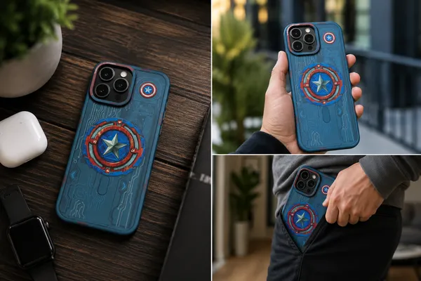 Shield_Style_Hard_Shell_Case_for_iPhone_15_Pro_Magnetic_Wireless_Charging_Compatible_Shockproof_Protective_Cover