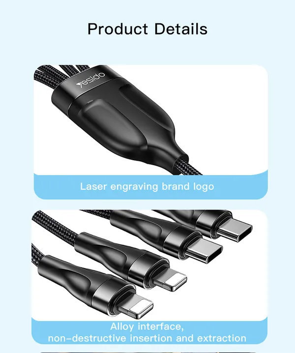 Yesido_CA110__Usb-C_TO_Lightning_&_Type_C_Multi-Device_Braided_Charging_Cable_1.2M