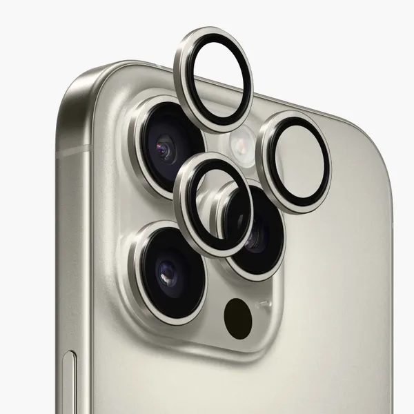 Natural_Titanium__Camera_Lens_Protector_Ring_For_Iphone_15pro/15pm/16pro/16pm