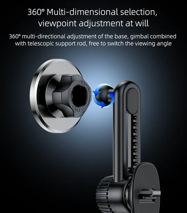 Yesido_C168_-_360_Degree_Telescopic_Magnetic_Car_Phone_Mount_Holder